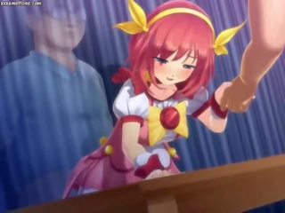 Swell anime tilki with massive jugs
