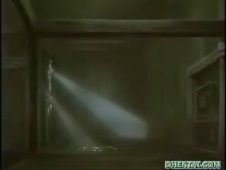 Bondáž hentai dívka těžký groupfucked