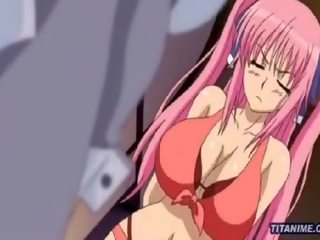 The bouncy jugs maid walks in to my room one night