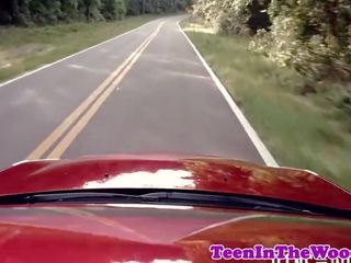 Bigtitted 18летній hardfucked в той час як виснажений