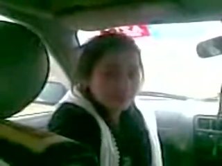 Две двойка романтика в кола
