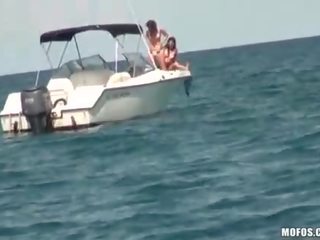 Shapely teen rides a pecker