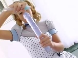 Blondinka perizada çuň toying her bum