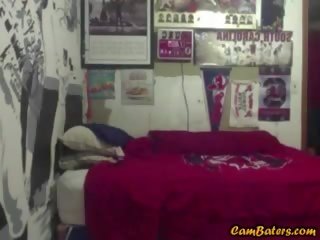 Slutty College sweetheart Gets Fucked On Webcam