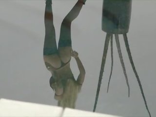 Glorious 젊은 deity 에 대단히 바람직한 검정 란제리