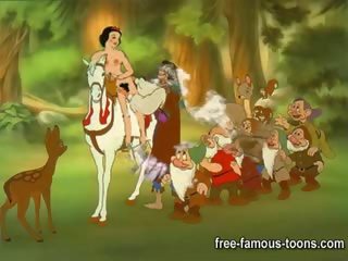 Snowwhite And Dwarfs x rated film Parody