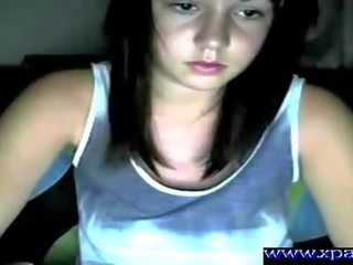Ýaşlar seductress play on kamera 13