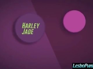 Punish may sapat na gulang klip may dildos ginamit sa pamamagitan ng lesbiyan babae (yhivi & harley magpapagod) vid-30