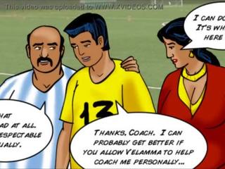 Velamma Episode 43 : charming Assistant Coach Velamma
