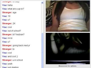 2 groovy girls on omegle (lesbians) - morecamgirls.com