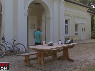 Perfect anal fucking for a threesome loving biker femme fatale