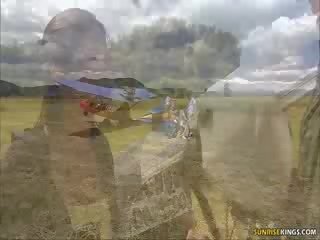 Jade and libellule outdoors x rated film