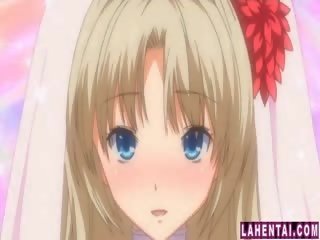 블론디 큰 ~하는 인도 마호가니 신부