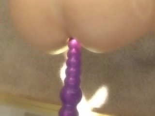 Rebeca linares latina with tremendous toy