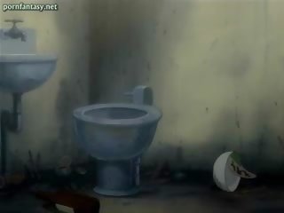 묶여 올라 애니메이션 nymphet 에 스타킹 도착 누워
