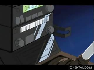Hentai sekolah tramp dalam throated dan faraj smashed keras
