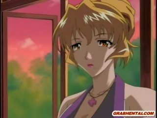 ボンデージ エロアニメ enchantress 取得 pinches 彼女の 乳首 と クリトリス
