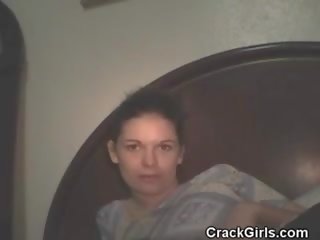 Brunette Crack fancy woman Sucking johnson Point Of View