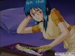 Заловени хентай lassie горещ към trot и мастурбиране