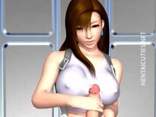 Sweety 3d anime honey swallows warm ak döl