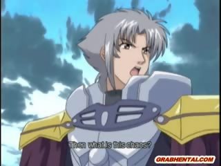Busty Hentai Princess Sucking Bigcock