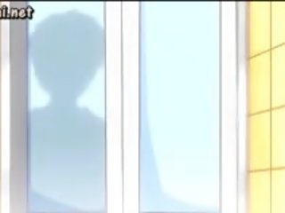 훌륭한 애니메이션 도착 거대한 가슴 문질러
