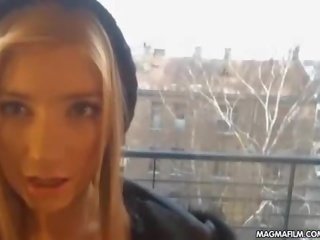 MAGMA show Amateur Teen masturbates on camera