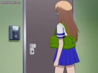 Gyzyl saçly anime tramp sordyrmak a çişik putz