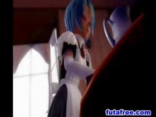 3d anime cookie having outstanding ulylar uçin video with a futagirl