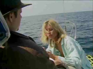 With blonde on the initiate sea