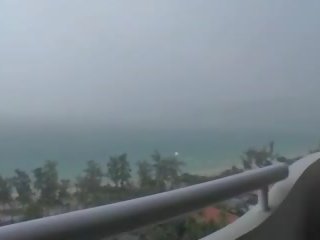 Latina tranny wanking solo