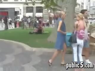 Pretty Exhibitionist In Public