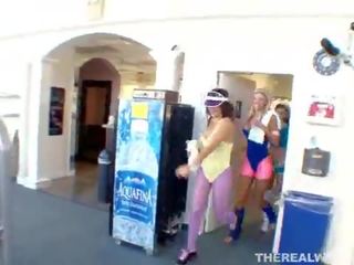 80s workout turned out to be a hardcore fucking