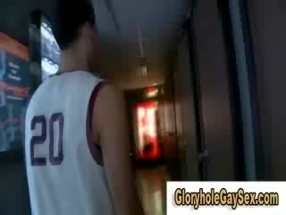 Conned hetro adolescent được giao hợp với người đồng tính majesty lỗ thủng blowjob