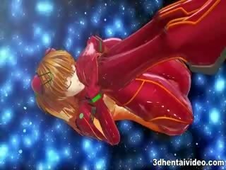 Evangelion мультиплікація з inviting asuka