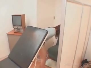 Asian Patient Cunt Opened With Speculum At The medical practitioner