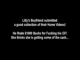 Lily lets her swain fuck her on his work stol