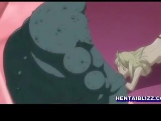 无尽 年轻 女士 得到 电动 震荡 和 性交 由 怪物 frog
