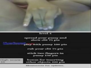 Unseen vid of big gara göt on webkamera