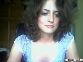 Incredible Brunette Teases And Flashes Body