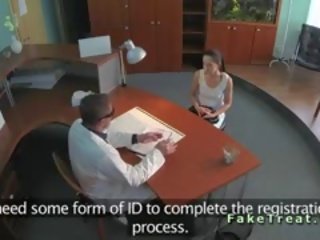 Bewitching Patient Bent Over Fucked In Fake Hospital