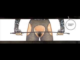 Pretty sexually aroused blonde chained