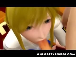 3D Sailor Ms Gives Head!