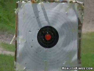 Shooting guns can be a fantastic experience. I took Evah to the gun range and taught her the ins and outs of handguns. She was