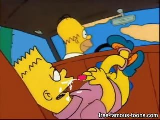Simpsons family x rated video