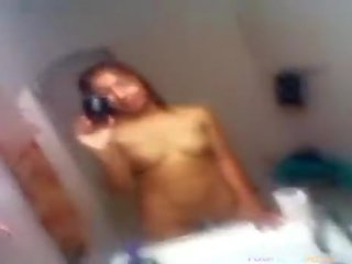Sedusive Teen With A Cam In the Bathroom