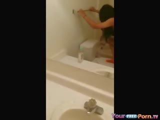 Ghetto Teens Bathroom X rated movie