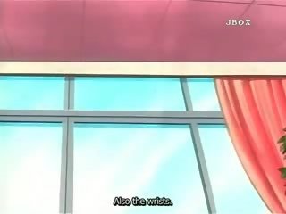 Cute hentai babes is worked up by chaps group