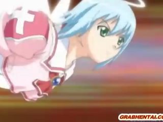 Hentai coed gets kejiret and humiliated by kusut tentacles