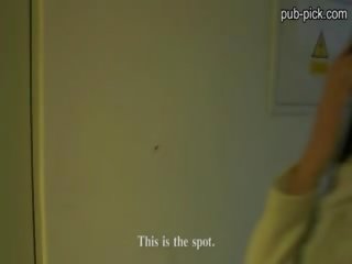 Tricked euro honey pulled and fucked in the petting lot by her newly met schoolboy
